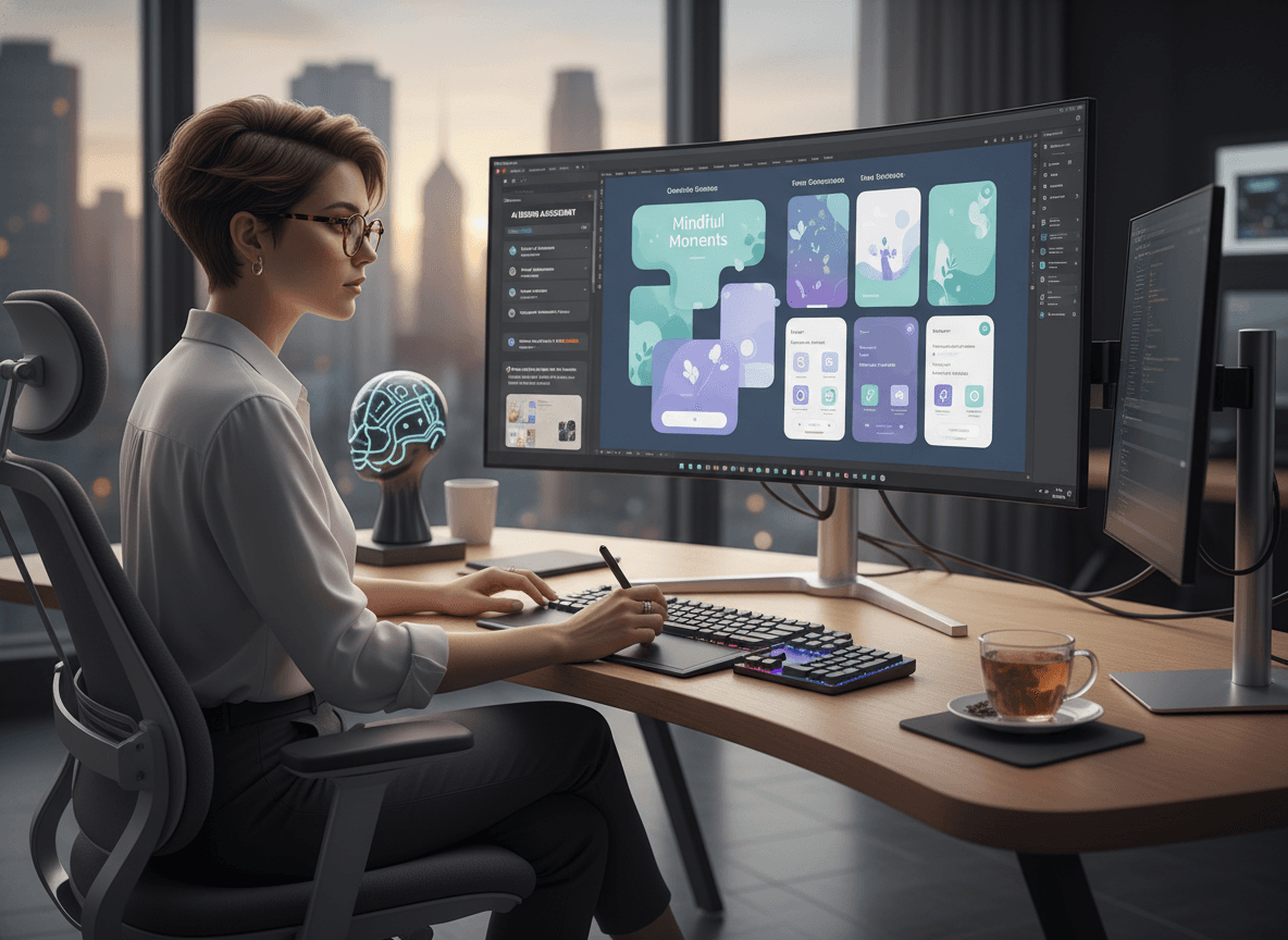 Unlocking the Potential of AI-Assisted Design Tools for Mobile App Development