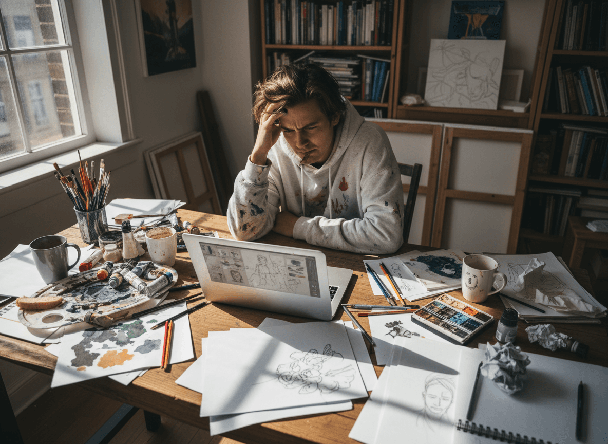 The Impact of AI on Human Creativity: A Double-Edged Sword